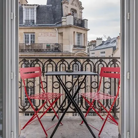 Charming Balcony In Montmartre Paris