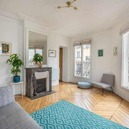 Apartamento Charming Balcony In Montmartre *