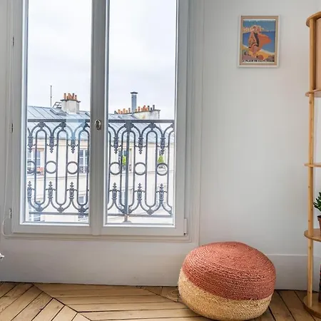 Charming Balcony In Montmartre Paris